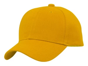 Top Headwear Blank Kids Youth Baseball Adjustable Hook and Loop Closure Hat - Picture 1 of 113