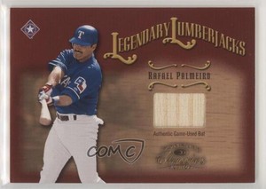 2002 Donruss Classics Legendary Lumberjacks /500 Rafael Palmeiro #LL-10