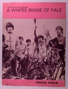 Procol Harum Sheet Music Original A Whiter Shade Of Pale USA 1967 - Picture 1 of 13