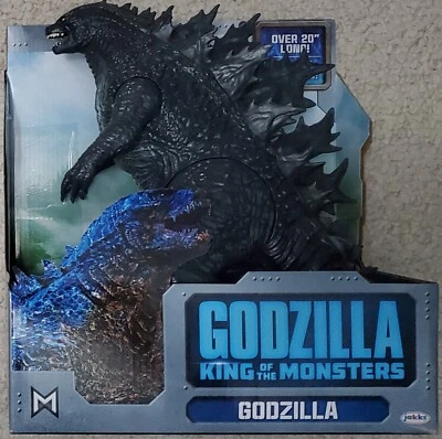 Figura Godzilla King of the Monsters 2019 Jakks Pacific 12" alto 20+" largo NUEVO Foto 1 de 2