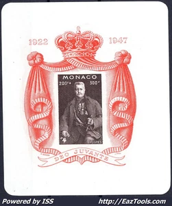 MONACO BLOC ET FEUILLET N° 2 NEUF ** SANS CHARNIERE - Picture 1 of 2