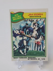1977 Topps Jim Zorn #455 RC Lower Grade Seattle Seahawks - Bild 1 von 2