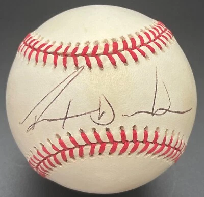 Ray Durham "2002 A's 20 Game Win Streak" AUTOGRAPHED SIGNED baseball PSA/DNA - Image 1 of 3