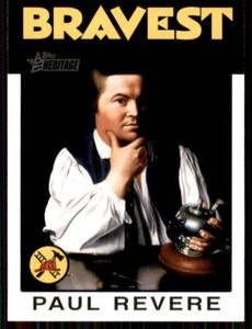 2009 Topps Heritage American Heroes Edition Paul Revere #39