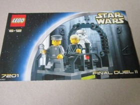 Lego Speed Star Wars Building Instructions Instruction 7201 Final Duel II