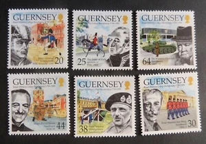 Guernsey 1999 Bicent Royal Military Academy Churchill SG838/43 UM MNH unmounted - Imagen 1 de 1