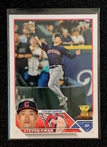 2023 Topps Series 1 #116 | STEVEN KWAN | Rookie Cup | Cleveland Guardians; Base - Bild 1 von 2