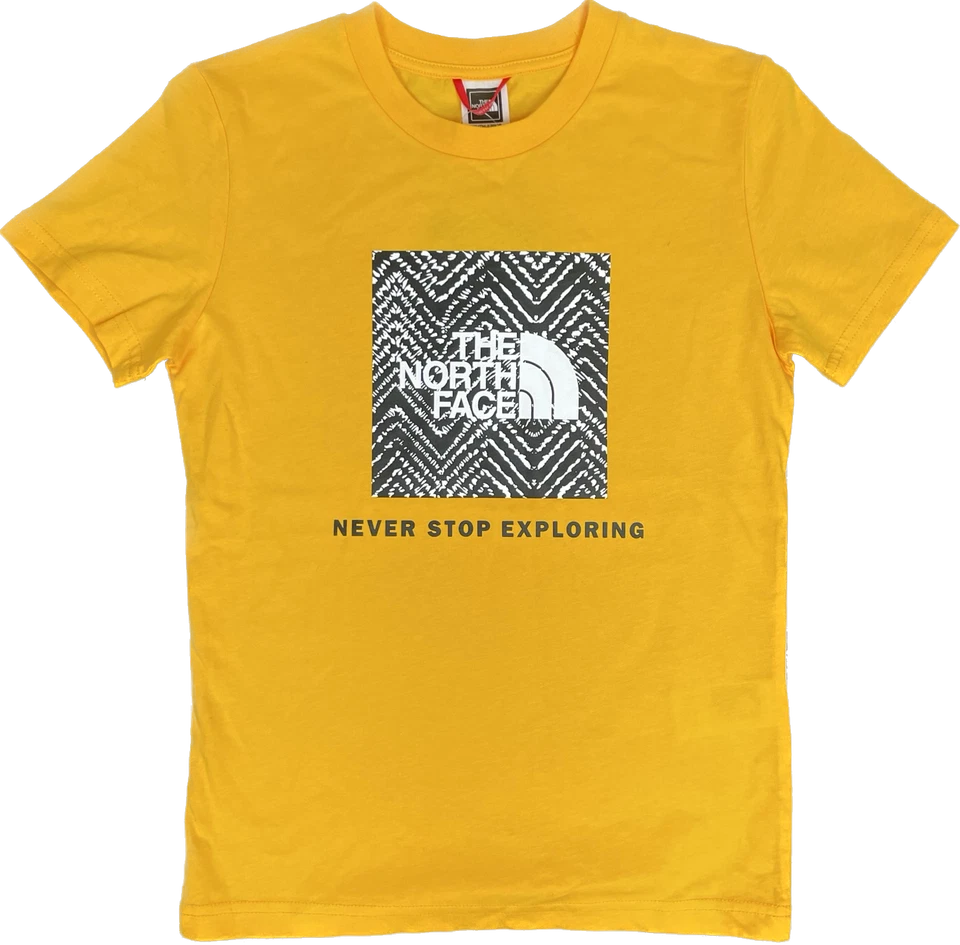 The North Face Kids Box T-Shirt / Summit Gold / Rrp £22 - Image 1 of 1