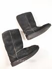 Koolaburra By Ugg Black Shearling Boots Size 1