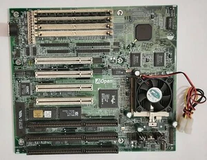 AOpen AP53 Socket 7 ISA retro płyta główna + Intel Pentium 200 + 32MB RAM - Zdjęcie 1 z 3