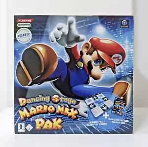 DANCING STAGE MARIO MIX PAK - NINTENDO GAMECUBE - PAL - NEW - Picture 1 of 6