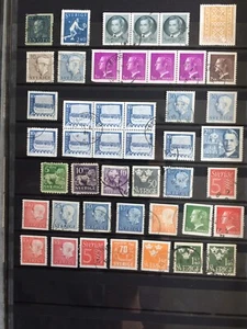 SWEDEN SVERIGE Stamp Collection Mix Lot, Used & cancelled (A2) - Picture 1 of 1