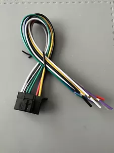 JVC KD-X240BT,KD-X230,KD-X210,KD-SX24BT,KD-X310BT,KD-SR86BT Wire Harness - Picture 1 of 6