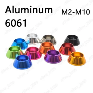 Aluminum 6061 Fisheye Washer Socket Cap Head Gasket M2 M2.5 M3 M4 M5 M6 M8 M10 - Picture 1 of 16