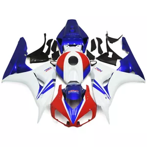 White Red Blue ABS Bodywork For Honda CBR1000RR 2006 2007 Injection Fairings - Picture 1 of 6