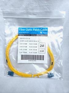 TechLogix Networx S2D-ECO-LCLC-02, 2m, Duplex Single, OS2 2.0mm LC to LC UPC - Picture 1 of 2