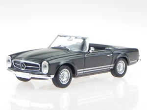 Mercedes R113 230 SL Pagode 1965 gris coche en miniatura Maxichamps 1:43 - Imagen 1 de 4
