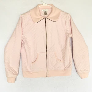 Natalie & Me Weekend Jacket Full Zip Light Pink Thin Quilt Coat Womens Size S - Picture 1 of 6