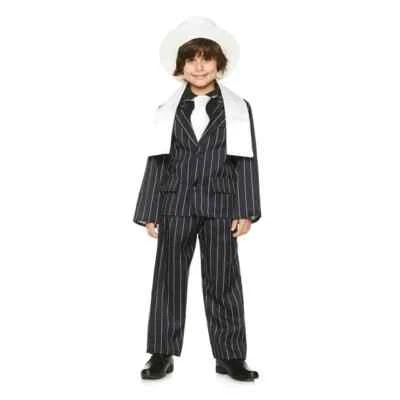 Disfraz de jefe de mafia gángster años 20 para niño Foto 1 de 2