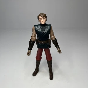 Figura 2010 Star Wars Clone Wars Naboo Star Skiff Pilot Anakin Skywalker 3,75" - Imagen 1 de 3