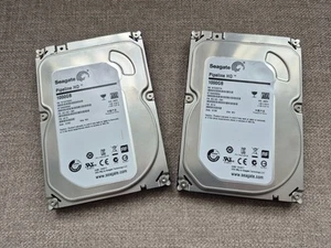 2x USED Seagate Pipeline 1TB 5.9K RPM SATA 3.5'' Internal HDD (ST1000VM002) - Picture 1 of 2