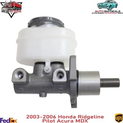 Brake Master Cylinder for 2003-2006 Honda Ridgeline Pilot Acura MDX Foto 1 de 4