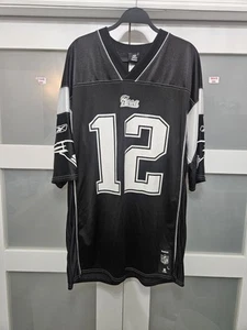 Reebok New England Patriots Black Brady Jersey. Large - Picture 1 of 6