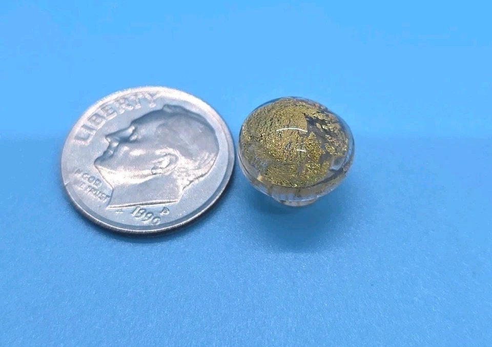 KAMELEON 珠宝 POPROCKS FAERIES 金色 MURANO 玻璃 — 第 1/4 张图片