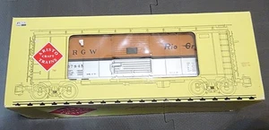ARISTO CRAFT One Gauge 1:29 Scale D&RGW Rio Grande Steel Box Car ART-46002 - Picture 1 of 8
