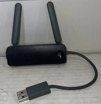 Official Microsoft XBOX 360 Wireless Networking Adapter Internet WiFi - Image 1 of 4