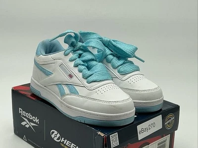 Heelys Reebok Club C HE01859110 Youth 5 White Leather Shoes with Wheels Ebay270 - Image 1 of 4