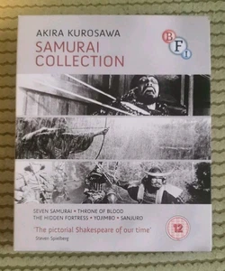 Akira Kurosawa Samurai Collection Blu-ray Box Set BFI - Picture 1 of 14