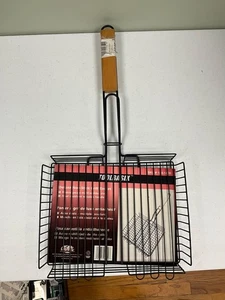 ToolBasix Deluxe Non-Stick Grill Basket Lockable #146-1409 - Picture 1 of 2