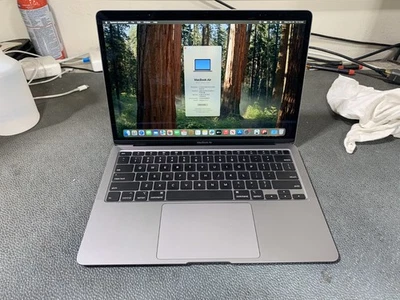 Apple Macbook Air 13.3-inch (Space Gray) 1.1GHZ Dual Core i3 (2020) MWTJ2LL/A - Image 1 of 4