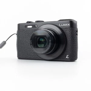 Panasonic Lumix DMC-LF1 12.1MP Digital Camera, f/2, 7.1X Zoom - Black - Foto 1 di 15