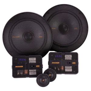 Kicker Car Audio KS Series 6.5in. Component Speaker System with EVC Technology - Picture 1 of 2
