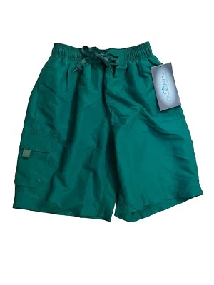 NUEVO CON ETIQUETAS NUEVO Dolfin Para Hombres SM Verde Bañador Traje de Natación Pantalones Cortos Traje de Baño Foto 1 de 4