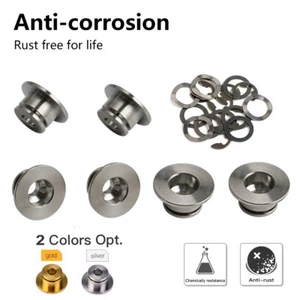 Floating Brake Disc Bobbins Circlip For Triumph Daytona 600 675 955 Speed Triple - Picture 1 of 10