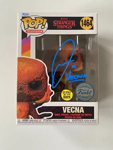 JAMIE CAMPBELL BOWER In-Person signiert Autogramm FUNKO POP STRANGER THINGS - Picture 1 of 4