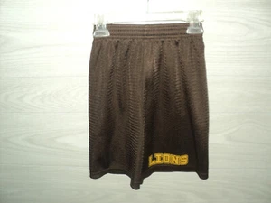 Lions Shorts Boys Size Youth S Brown Activewear Elastic Waist, Drawstring - Picture 1 of 4