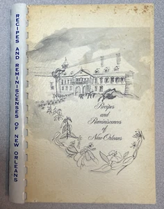 Kochbuch New Orleans Old Ursuline Convent 1971 Rezepte und Erinnerungen Spirale - Bild 1 von 10