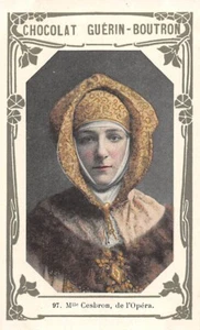 Cromo Trade Tarjeta Foto Suzanne Catherine Dinero en Efectivo Opera Circa 1870 - Bild 1 von 2