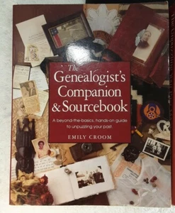 Set Of 2 Books On Genealogy,  Sourcebook And Workbook - Picture 1 of 12