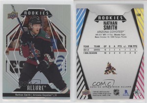 2022-23 Upper Deck Allure Rookies Nathan Smith #128 Rookie RC