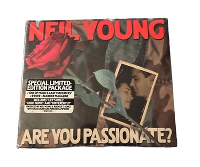 Neil Young Are You Passionate? CD 2002 SEALED NEW Ltd Packaging Hype Sticker - Image 1 of 2