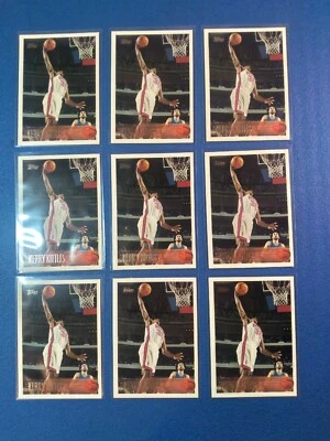 (9) Kerry Kittles 1996-97 Topps RC Lote #198 Nets Villanova Foto 1 de 2