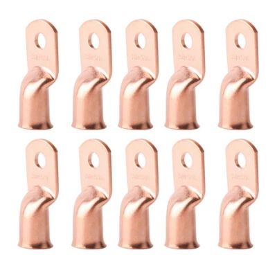 25x 3/0 Ga AWG 5/16" Stud Ring Cable Lug Crimp Copper Terminal Power Ground Wire - Image 1 of 4