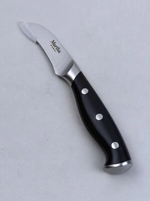 Cuchillo PELADOR MARTHA STEWART Greeley 3", hoja de acero inoxidable, mango de triple remache Foto 1 de 4