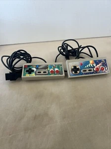 OEM Original NES Controllers NES-004 w/ Nintendo Power Overlay/Decal/Sticker - Picture 1 of 5