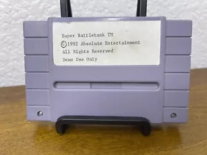 Super Battletank Prototype Cartridge Demo Use Only RARE (Super Nintendo, SNES) - Picture 1 of 6